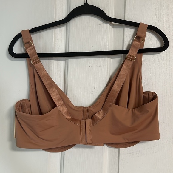 NWT THIRD LOVE Microfiber Unlined Nude Bra Sz 40F - Picture 2 of 6